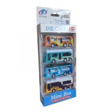 Set Autobuze Metalice , Eleganta si Distractie in Miniatura