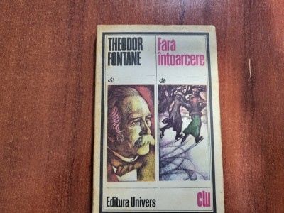 Fara intoarcere de Theodor Fontane foto