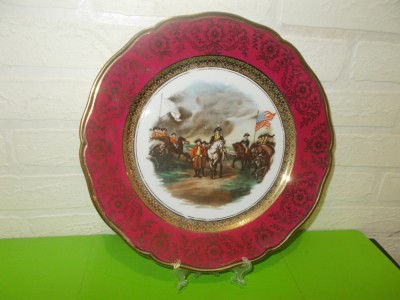 Portelan ZEH SCHERZER Bavaria seria ELITE - decorat cu SCENE ISTORICE (2) foto