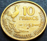 Cumpara ieftin Moneda istorica 10 Franci - FRANTA, anul 1953 B *cod 53 A, Europa