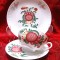 SET MIC DEJUN PORTELAN KONIGL PR TETTAU MODEL FRIESENROSE CEASCA CU FARFURII