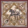 Batic mătase naturală The Abduction of Europa Special Plus, 90x90cm, bordeaux/bej, Italia, Accesorii damă