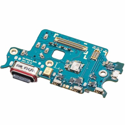Placa cu Conector Incarcare - Audio - Microfon - Modul Cititor SIM Samsung Galaxy S22 5G S901, Service Pack GH96-14789A foto