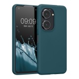 Husa Kwmobile pentru Asus Zenfone 9, Silicon, Verde, 59449.78, Carcasa