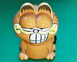Garfield porțelan 8 cm &icirc;nălțime pisica bibelou portocaliu T3 28