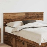 vidaXL Tăblie cap cu headboard Lemn Vechi 140 cm Lemn compozit 888427