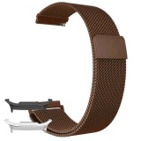 Curea tip Milanese Loop compatibila cu Samsung Galaxy Watch8 40mm, Coffee