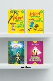Superpachetul Lindgren ( Karlsson de-pe-acoperiş, Ronia, fată de t&acirc;lhar, Pippi Șosețica se &icirc;mbarcă, Pippi pe mările sudului)