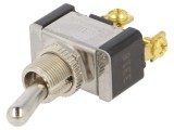 Comutator basculant SPST 21A 14VDC pentru montare pe panou