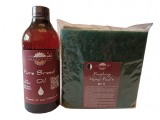 Prep&#039;N&#039;Shine-Pure Breed Oil &amp; Hand Pad&rsquo;s Mix, alb, negru, verde, 500 ml