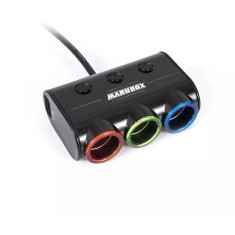 Prelungitor de bricheta si usb cu lumina , 12v-24v, PREMIUM