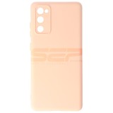 Husa Silicon Samsung Galaxy S20 FE Pink Sand - Calitate Superioara, Tip Original