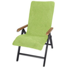 Husa pentru scaun Jemidi, 60 x 130 cm, Verde, Bumbac organic, 54895.07