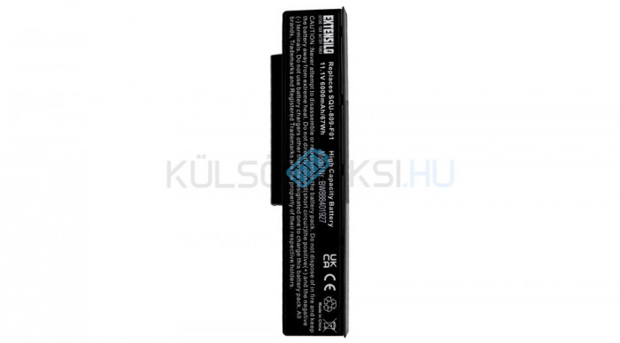 VHBW Baterie laptop Fujitsu-Siemens 3UR18650-2-T0182 - 6000mAh, 11.1V, Li-ion