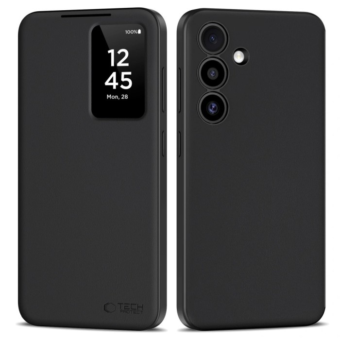 Husa carte Samsung Galaxy S24 Tech-Protect smart wallet negru