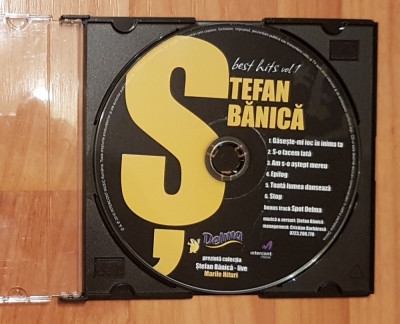 CD Stefan Banică &amp;lrm;&amp;ndash; Best Hits Vol.1 - Live foto