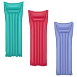 Saltea gonflabila Bestway pentru apa, cu perna, 183x69 cm, mix culori