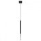Lampă suspendată MOZAICA 1 negru/cromo, Sollux Lighting