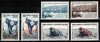 Teritoriile Antarctice Franceze TAAF 1956, Mi #2-7**, fauna, pasari, pinguini, foci, MNH! Cota 40 &euro;!, Natura, Nestampilat
