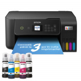 Cumpara ieftin Multifunctional Inkjet color Epson L3260 EcoTank CISS, A4, Wireless, Negru