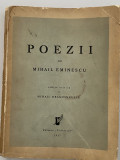 Mihail EMINESCU &quot;Poezii&quot; editie critica Dragomirescu 1937 dedicatie autograf