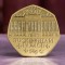 JERSEY - 2025 Buckingham Palace 50p - Moneda Comemorativa - placata cu aur