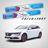 Cumpara ieftin Ștergătoare Renault Talisman Grandtour Break 2016-prezent | Set Față Flat Premium &ndash; TeamCar&reg;