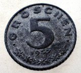7.211 AUSTRIA 5 GROSCHEN 1957, Europa, Zinc
