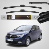 Cumpara ieftin Set 2 Ștergătoare Parbriz Originale Dacia Sandero II Facelift (2016&ndash;2020) 550mm + 475mm