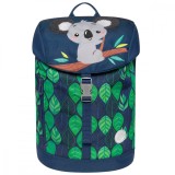 Rucsac Mini Herlitz Buckle Koala Energetic, Copii 1-4 Ani, 11L, 34 cm, Impermeabil, Reflectorizant