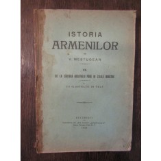 Istoria armenilor, vol. 2 -V. Mestugean ,1926