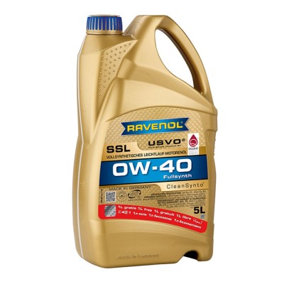 Ulei Ravenol SSL USVO 0W40 5 litri (4+1 gratis) foto