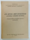 ACTA BOTANICA HORTI BUCURESTIENSIS , LUCRARILE GRADINII BOTANICE , 1998