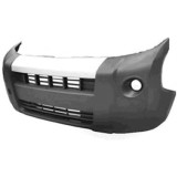 Bara fata Fiat Qubo, 10.2007-, parte montare grunduita, cu gauri pentru proiectoare, 30850714J, Aftermarket, Rapid