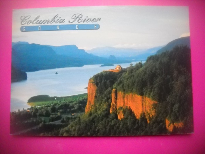 HOPCT 8346 RIUL COLUMBIA -GORGE -SUA-AMERICA DE NORD -NECIRCULATA-