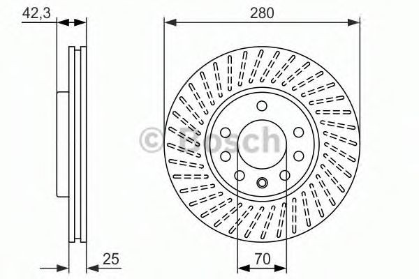 Disc frana OPEL CORSA C (F08, F68) (2000 - 2009) BOSCH 0 986 479 919