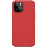 Husa Nillkin, Frosted Shield pentru iPhone 12 Pro Max, Rosu