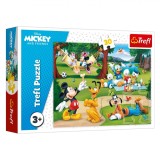 Puzzle Trefl, Mickey și Prietenii, 30 Piese, Multicolor