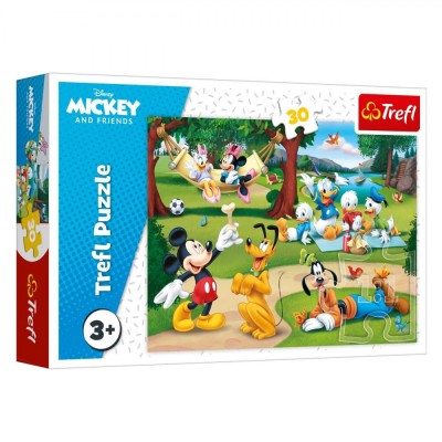 Puzzle Trefl, Mickey și Prietenii, 30 Piese, Multicolor foto