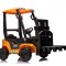 Motostivuitor electric pentru copii, licenta JCB 70W, 12V, echipat STANDARD, galben