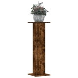 Cumpara ieftin Suporturi de plante 2 buc. stejar fumuriu 30x30x95 cm lemn