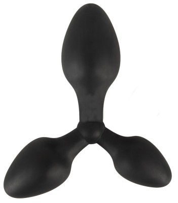Dildo Triple Training Negru foto