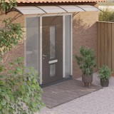 Gossi copertina de usa, negru si transparent, 350x75 cm, policarbonat