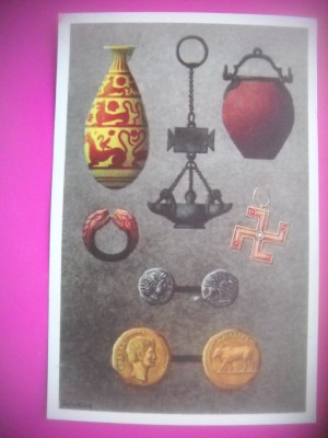HOPCT 6452 MONEDE ,LAMPI,VASE ROMANE - PERIOADA ANTICA SI ISTORIA POPOARELOR DIN EUROPA-NECIRCULATA foto