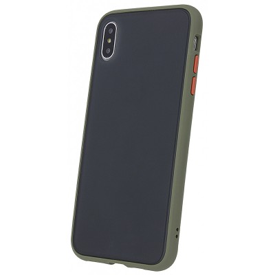 Husa TPU OEM Colored Buttons pentru Samsung Galaxy A21s, Verde foto