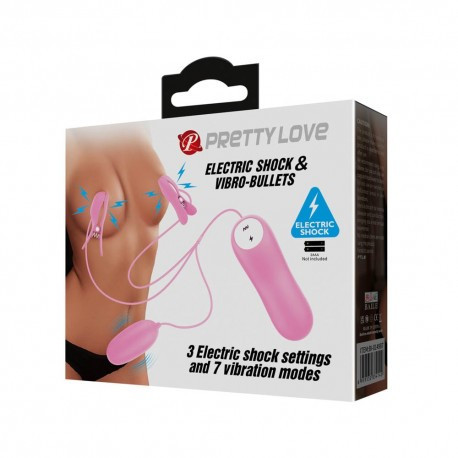 Stimulator electric si ou vibrator Pretty Love