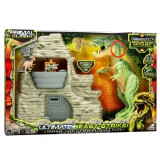 Set de joaca cu dinozaur interactiv, Lanard Toys, Primal Clash, Ultimate Beast Strike