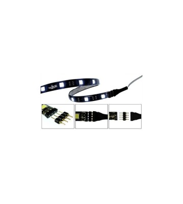 10x 4pin M-M 5050 RGB Conector banda LED fara sudura foto