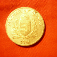 Moneda 1 Pengo 1938 Ungaria , argint ,cal. aproape NC