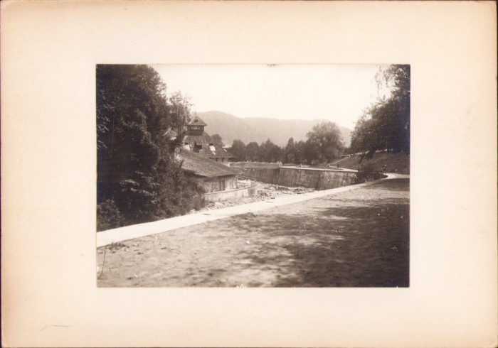 G223N Intrarea la Băile Olănești, V&acirc;lcea, fotografie de Aurelian Florinescu